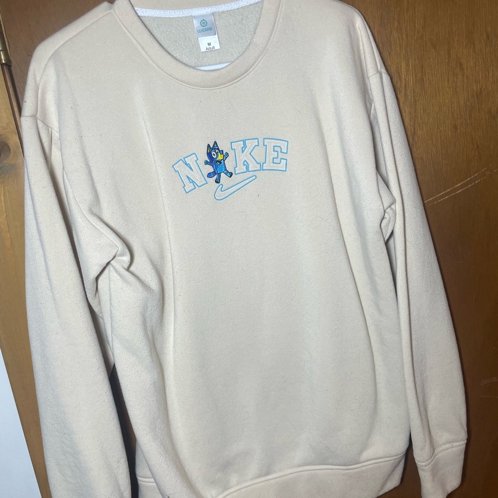 Bluey Embroidered Nike Crewneck